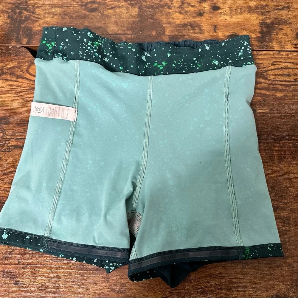 Athleta Hiit It 2 in 1 Short Women’s Size Small Teal Blue - Picture 5 of 6